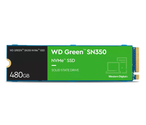 Sandisk 480GB M.2 PCIe NVMe Green SN350 - 1042754 - zdjęcie